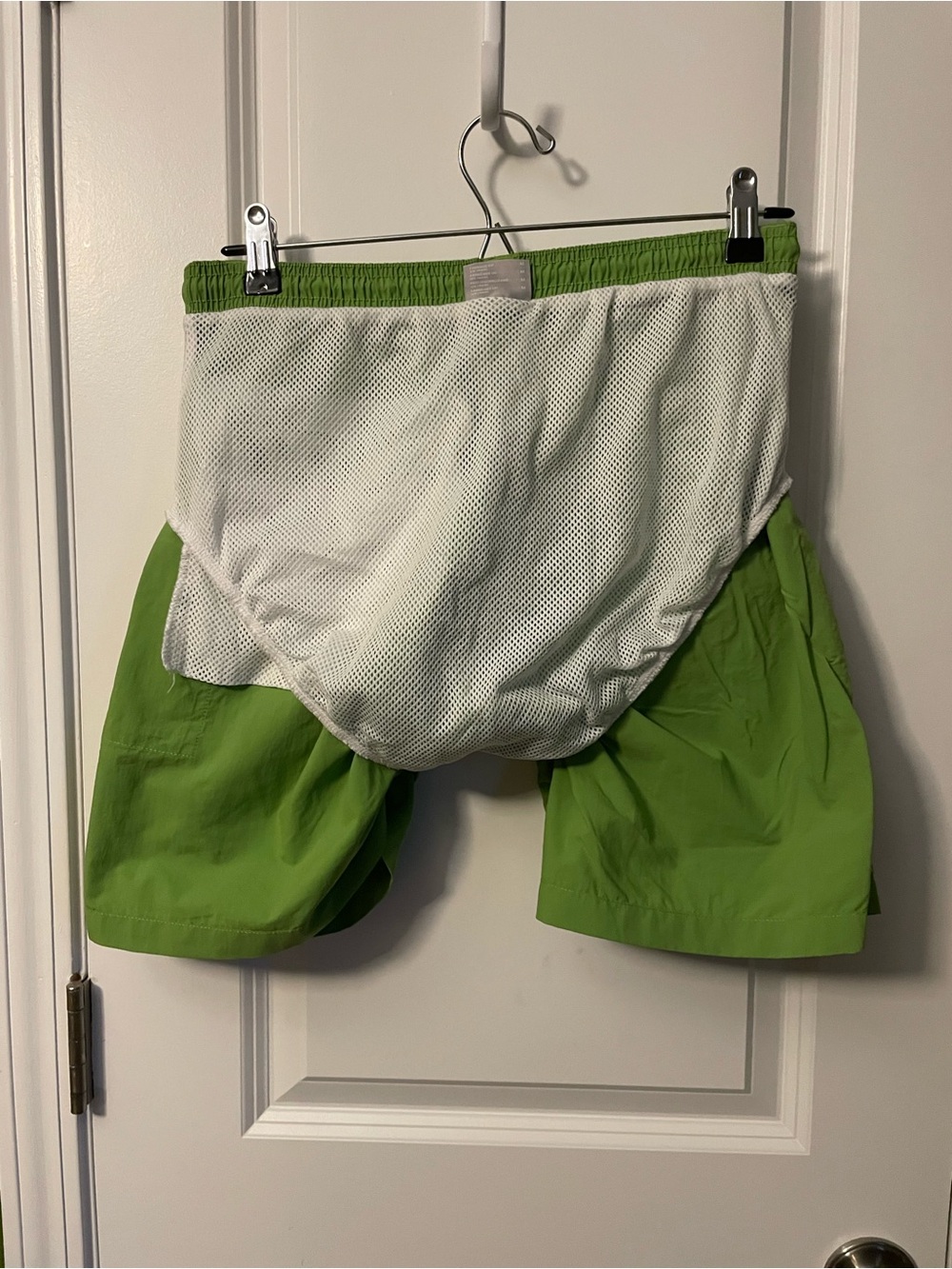 Men’s PFG Columbia Green Swim Trunks Bottoms Medium Omnishade - Picture 5 of 6